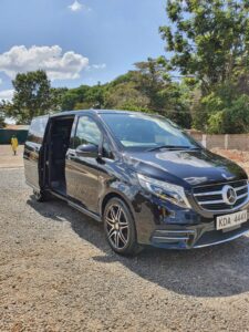 Mercedes V Class Chauffeur Car Hire Nairobi Kenya